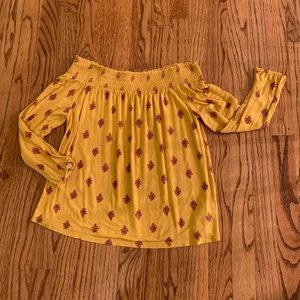 Old navy off the shoulder shirt!